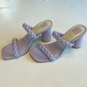 Dolce Vita Lavender Pailly Braid Heel, women’s size 9